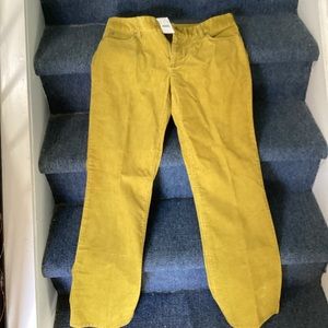 Flared corduroy jeans.